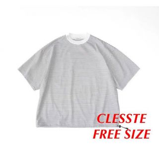 1LDK SELECT - CLESSTE クレスト STRIPED MASSIVE T-SHIRT の通販｜ラクマ