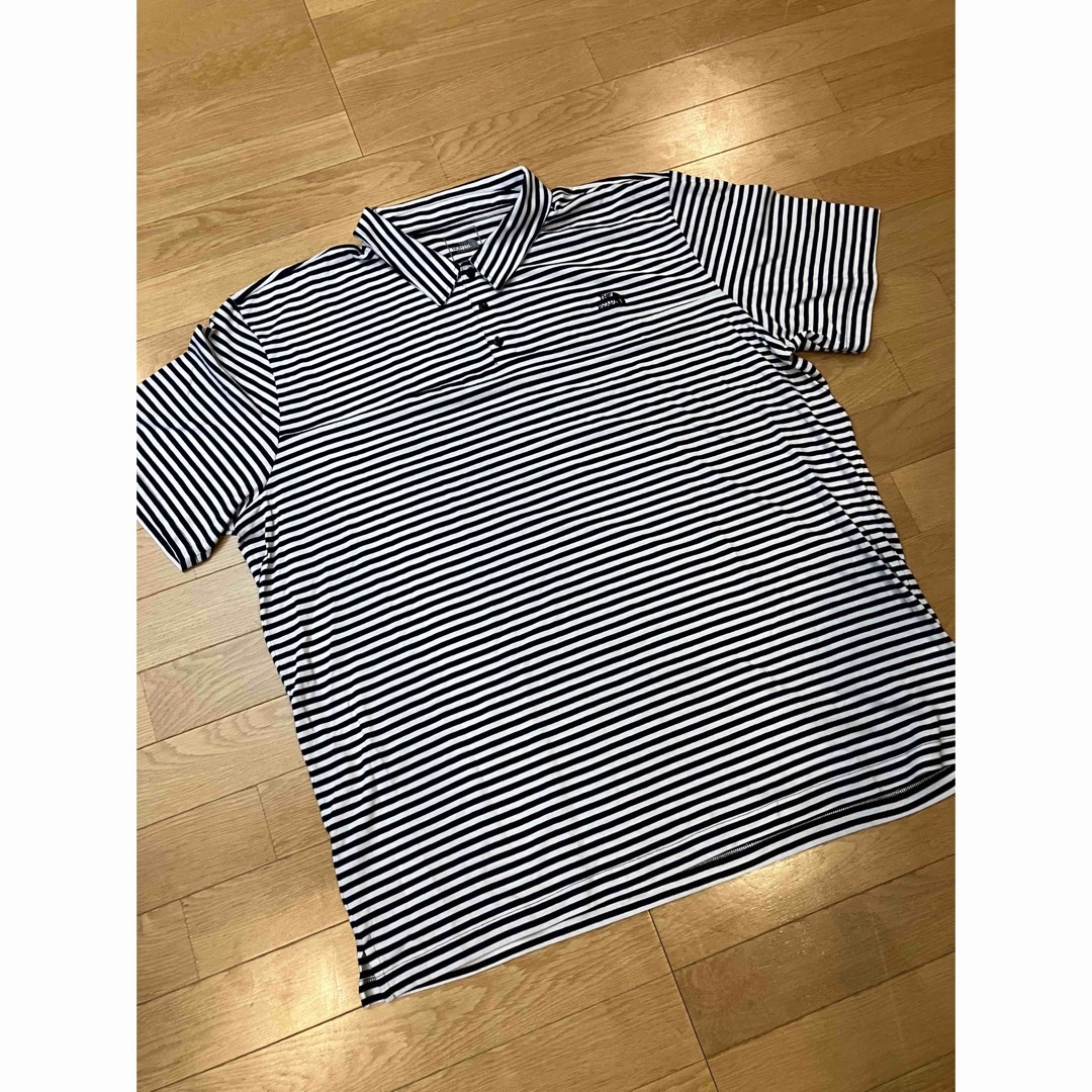 THE NORTH FACE 大きいsize XL ボーダー半袖ポロシャツ | フリマアプリ ラクマ
