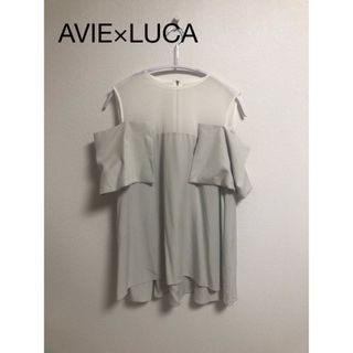 アビィ(avie)のavie LUCA オフショル　オープンショルダー　ブラウス(シャツ/ブラウス(半袖/袖なし))