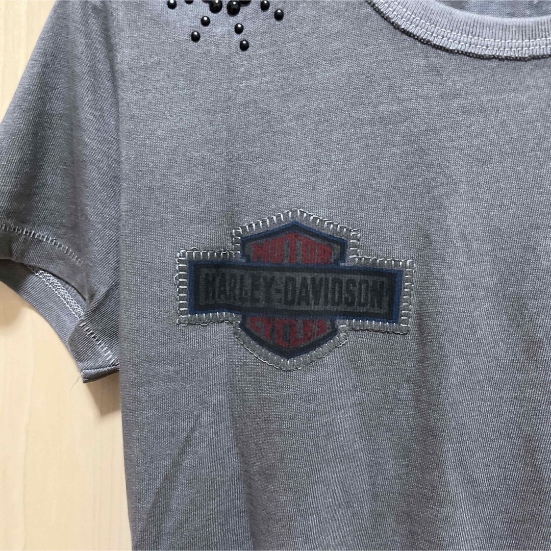 Harley Davidson(ハーレーダビッドソン)のHarley Davidson ハーレーダビッドソン　レディースSTシャツ レディースのトップス(Tシャツ(半袖/袖なし))の商品写真