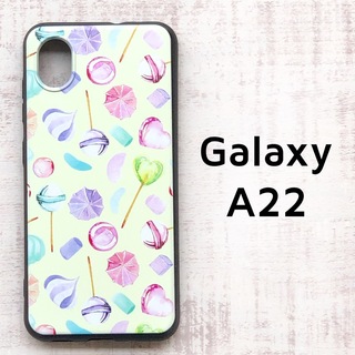 Galaxy A22 5G キャンディー ソフトケース カバー ギャラクシー(モバイルケース/カバー)