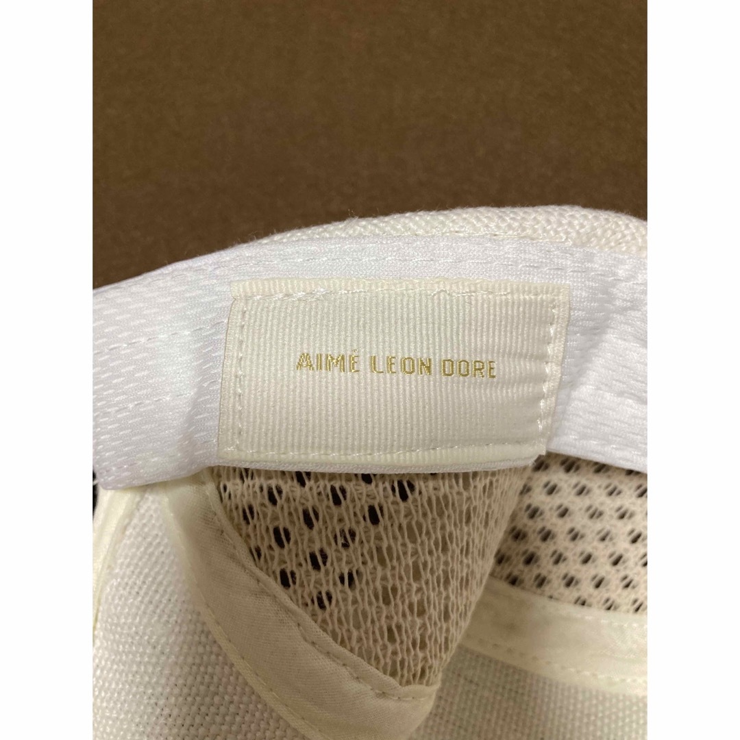 Aimé Leon Dore/Raffia Hat/リネンキャップ/ホワイト