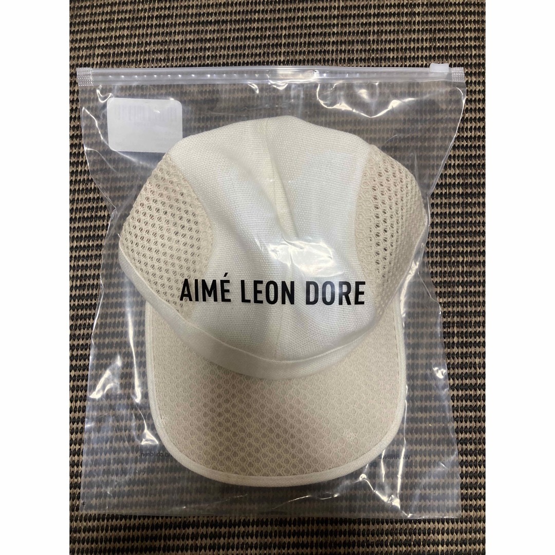 Aimé Leon Dore/Raffia Hat/リネンキャップ/ホワイト