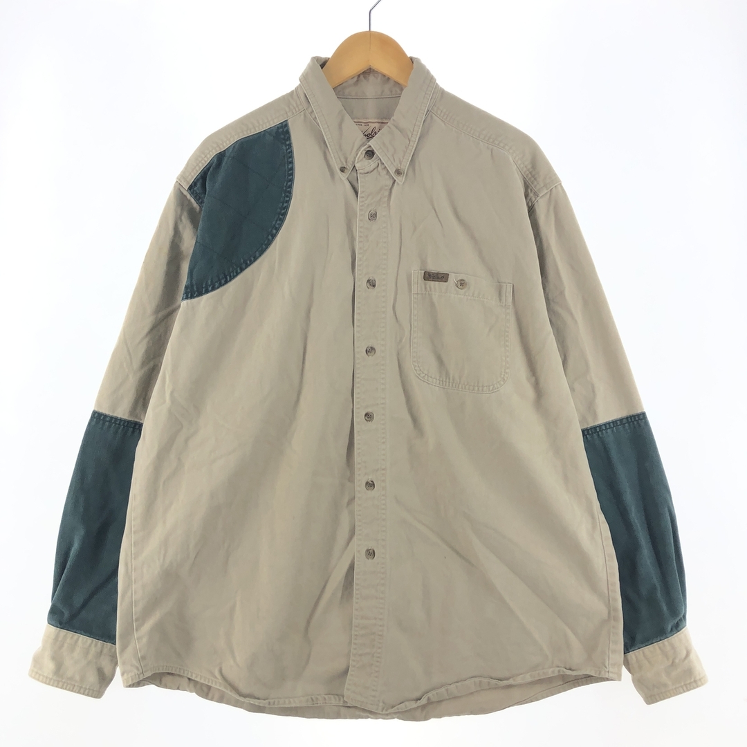 Woolrich ウールリッチ ボタンダウンシャツ 長袖 チェック M 海外