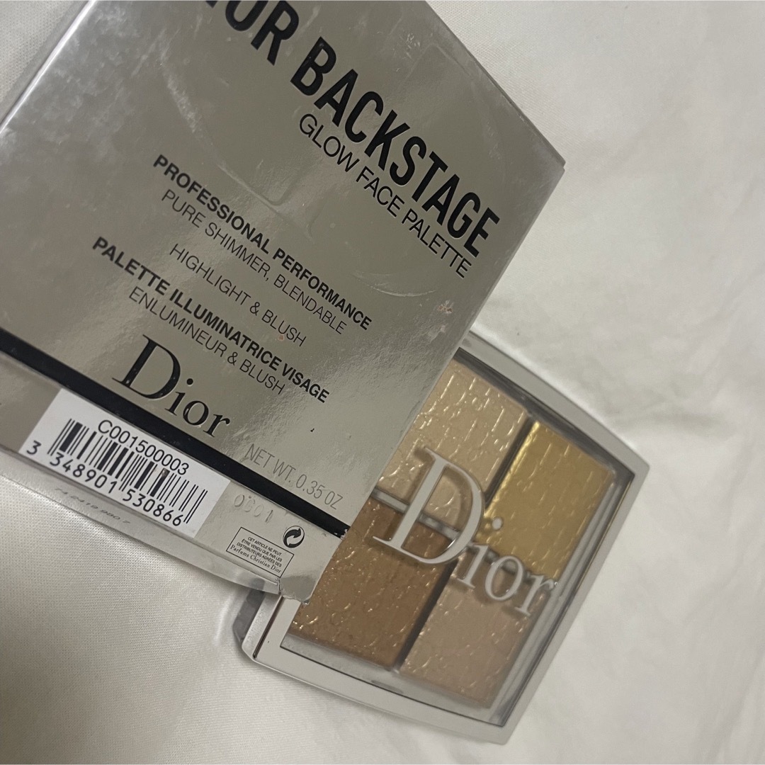 Dior(ディオール)のDior バックステージ　フェイスグロウパレット003 ピュアゴールド コスメ/美容のベースメイク/化粧品(フェイスカラー)の商品写真