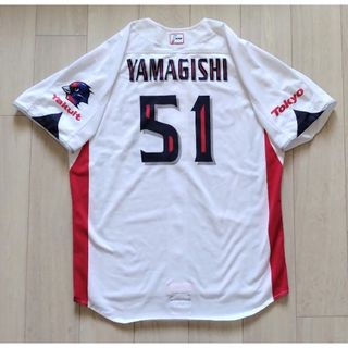 ゼット(ZETT)の【実使用】ヤクルト　スワローズ　山岸　ビームス　コラボ　ユニフォーム　本人サイズ(応援グッズ)