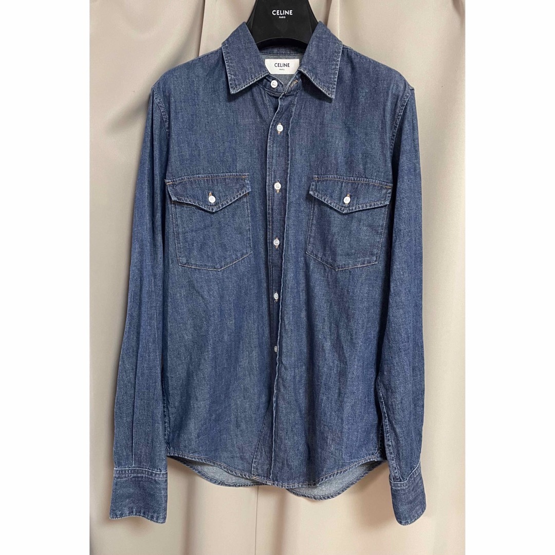 20SS Celine ウェスタンデニムシャツ XSサイズ エディスリマン | www