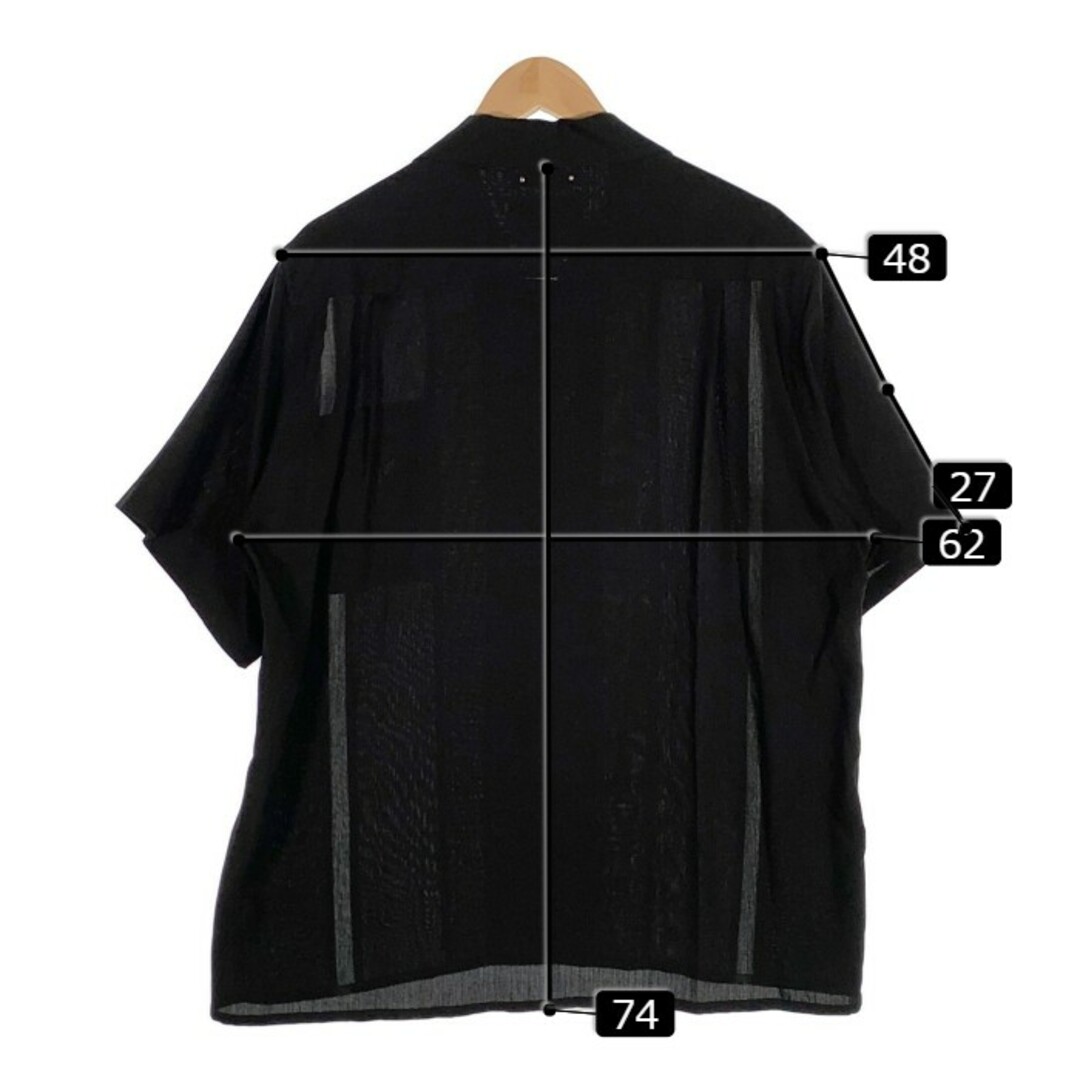 WACKO MARIA(ワコマリア)のワコマリア 23SS マインデニム オープンカラーシャツ 半袖 サイズ S メンズのトップス(シャツ)の商品写真