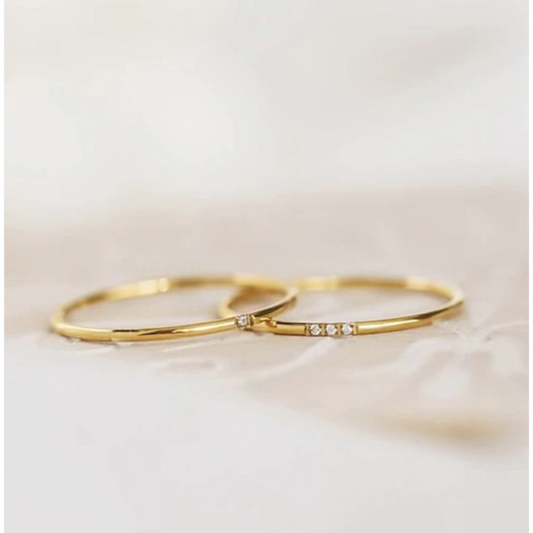 theory(セオリー)の【Design gold ring set】#651 18k レディースのアクセサリー(リング(指輪))の商品写真