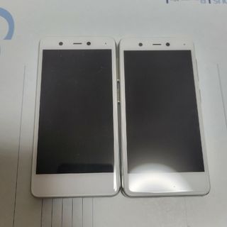 ラクテン(Rakuten)の⑤楽天ミニ　mini　白2台(スマートフォン本体)