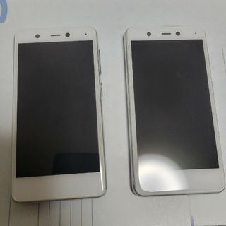 ラクテン(Rakuten)の⑥楽天ミニ　mini　白2台(スマートフォン本体)