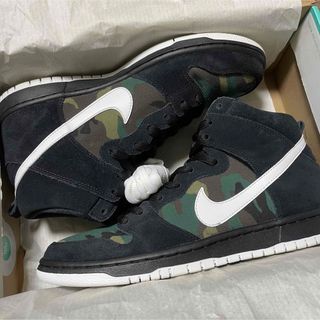 ナイキ(NIKE)の【最終値引】NIKE SB DUNK HIGH PRO "CAMO" (スニーカー)