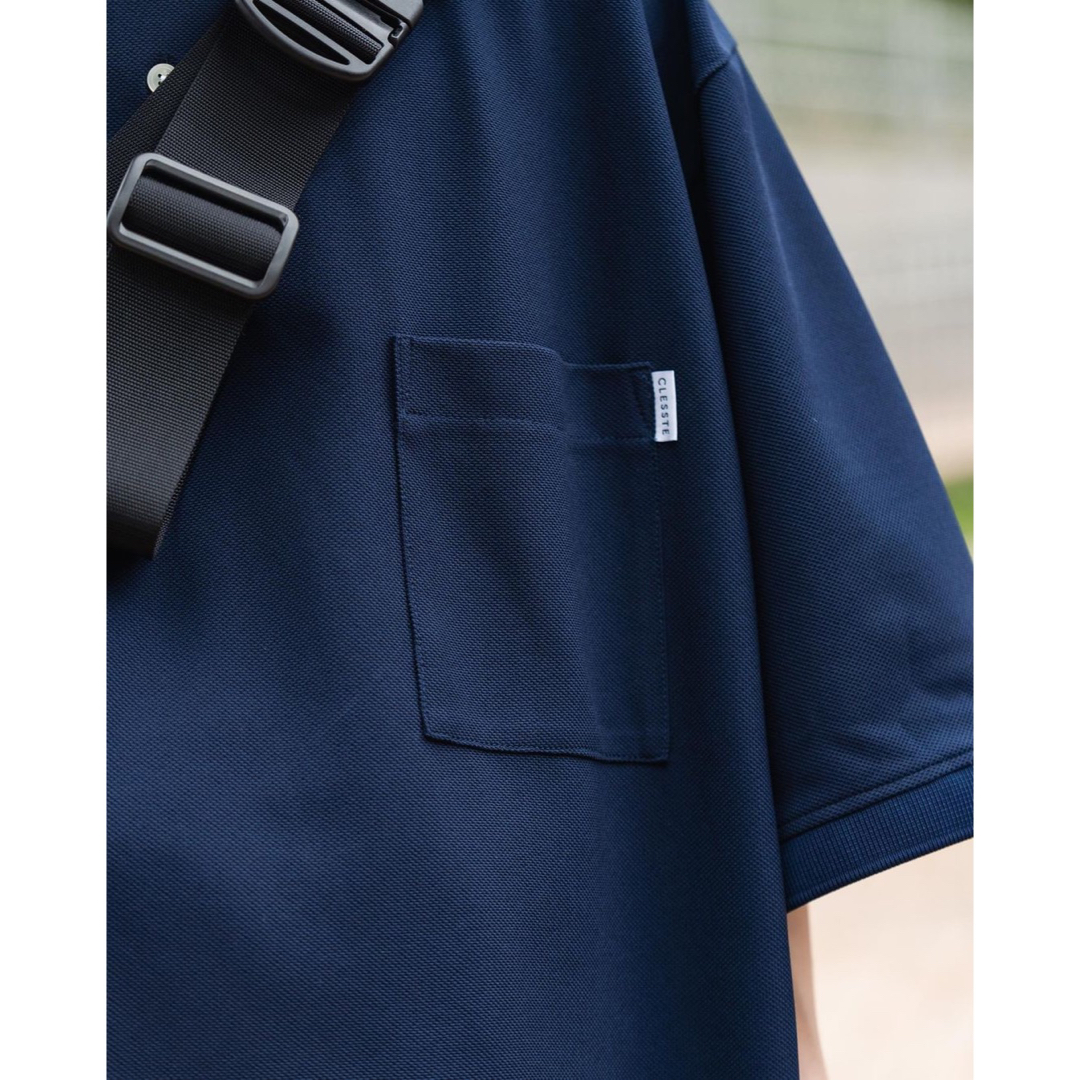 clesste - MASSIVE POLO SHIRT (navy)