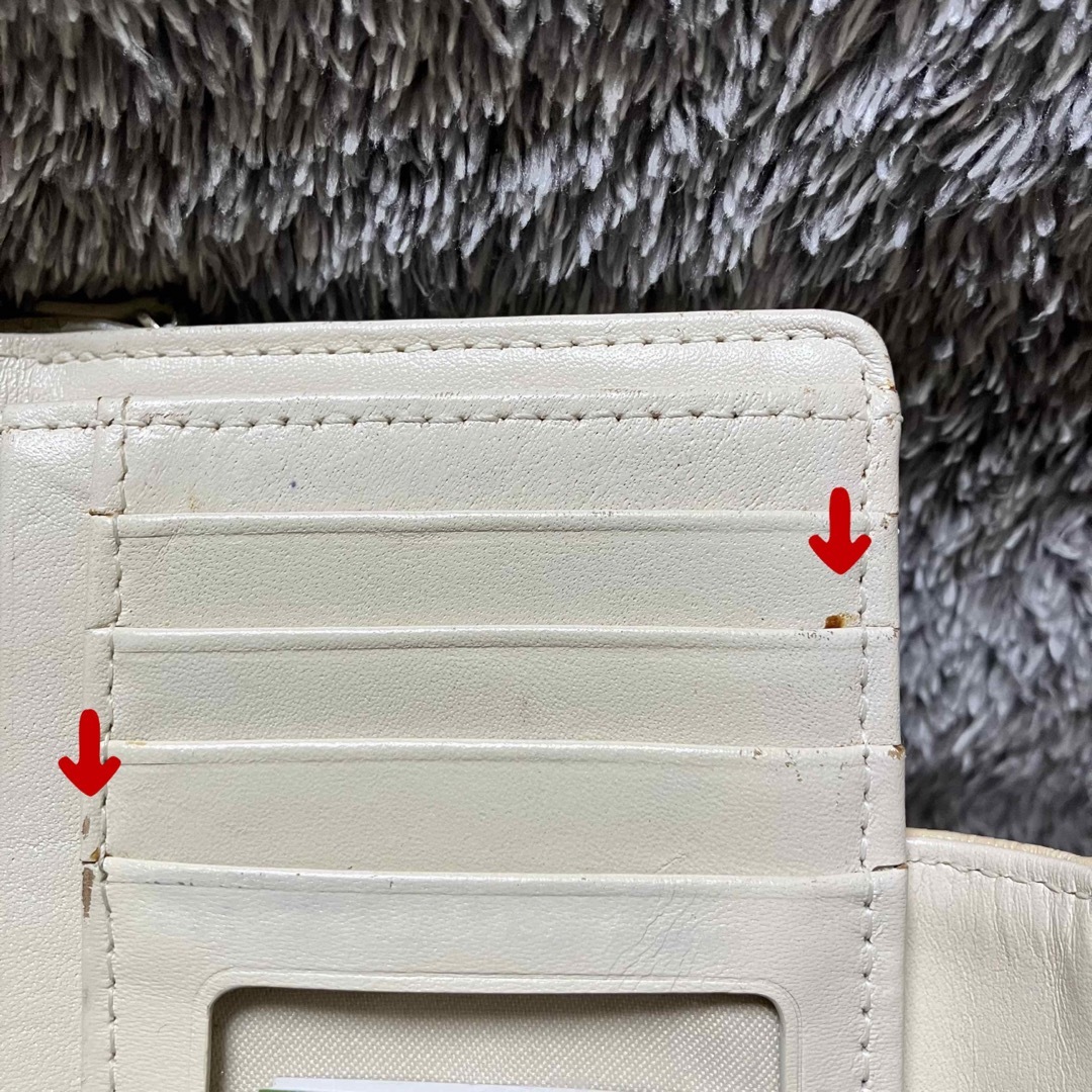 ケイトスペード キルティング レザー 折り財布〔レディース〕 7