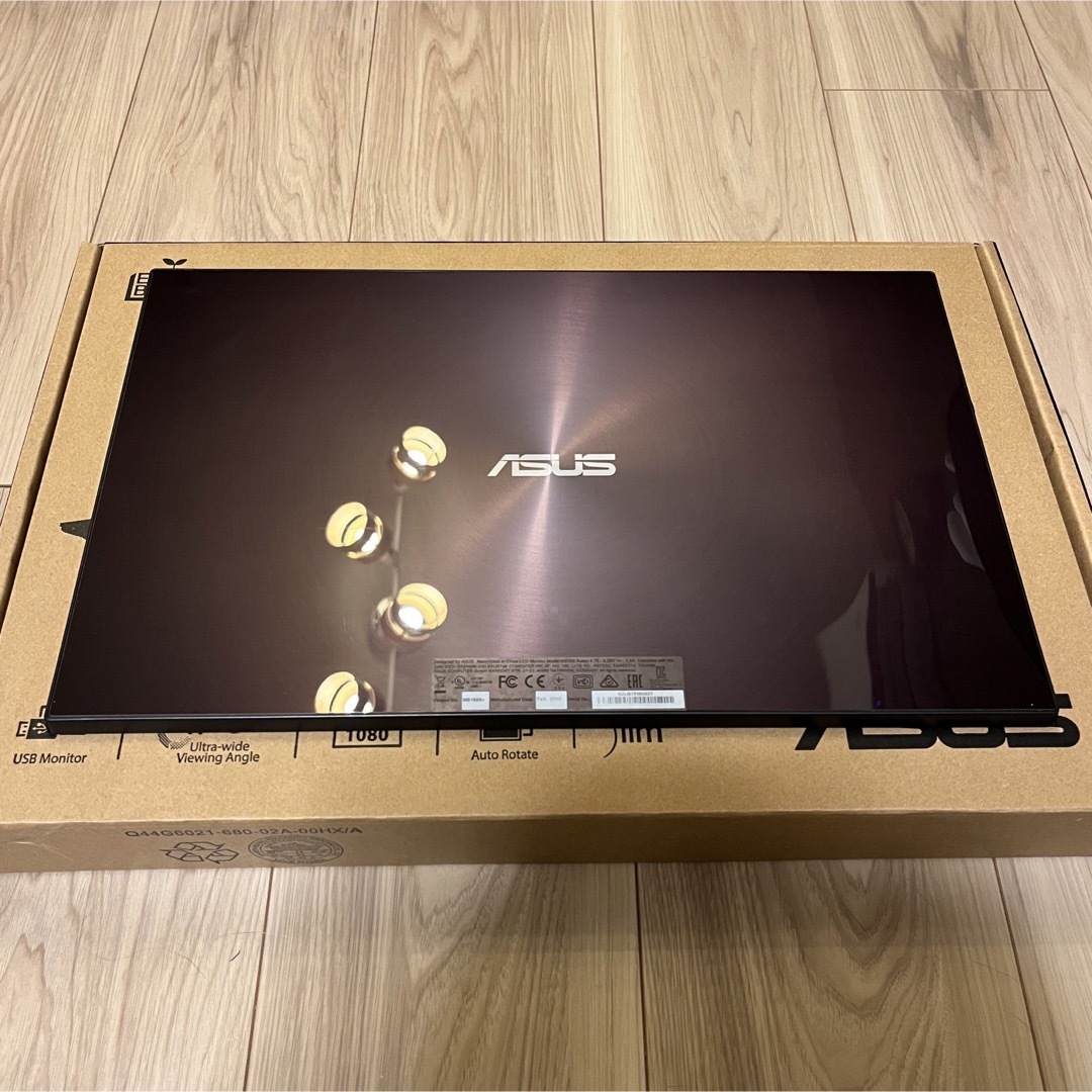 ASUS(エイスース)のASUS USBモニター  MB169B+ スマホ/家電/カメラのPC/タブレット(ディスプレイ)の商品写真