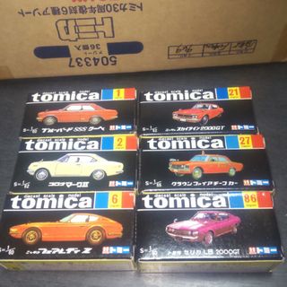 トミカ30周年復刻6種(ミニカー)