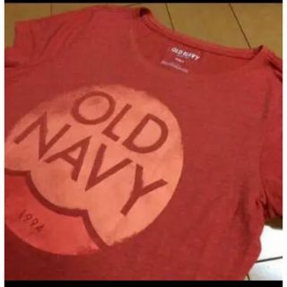 オールドネイビー(Old Navy)のオールドネイビーサーモンレッドT(Tシャツ(半袖/袖なし))