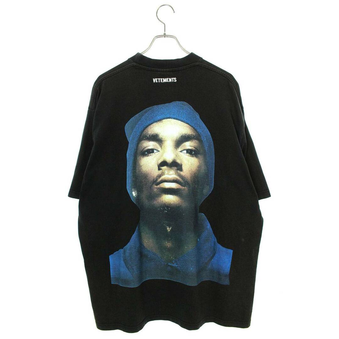 ヴェトモン 16AW Snoop Dogg スヌープドッグバックプリントTシャツ メンズ XS