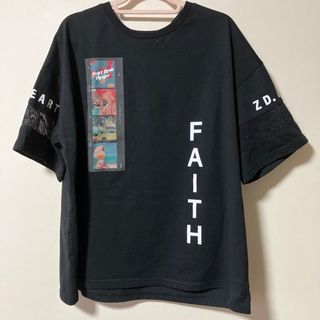 ベベ(BeBe)の黒Tシャツ(Tシャツ/カットソー)