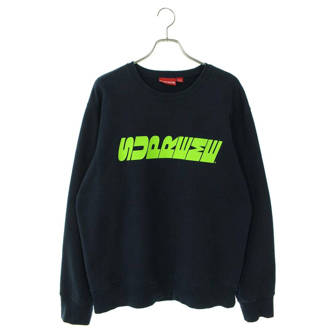 シュプリーム  19AW  Breed Crewneck ロゴプリントクルーネックスウェット メンズ L