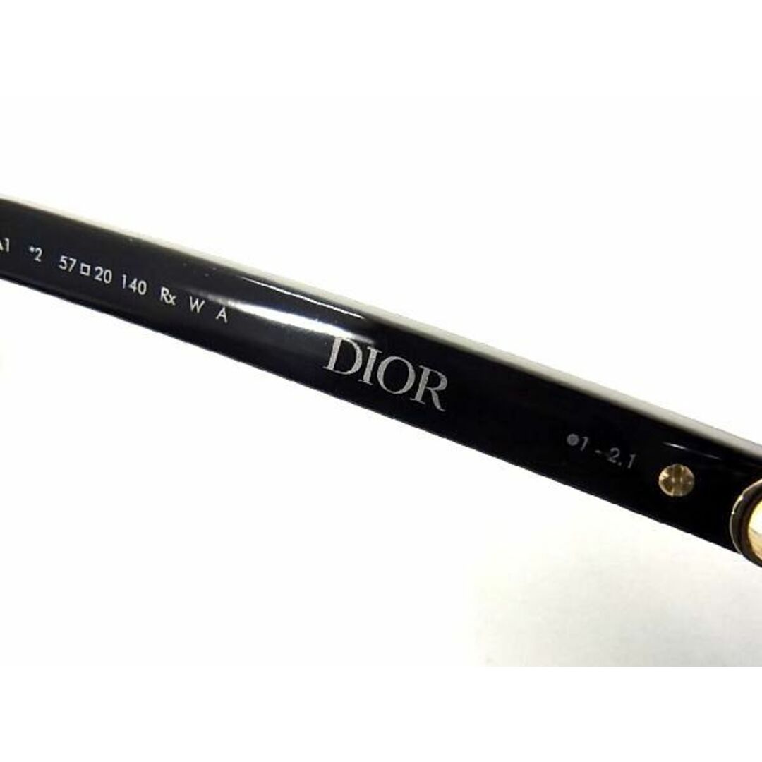 ■新品■未使用■ ChristianDior クリスチャンディオール 10A1 30モンテーニュ サングラス メガネ 眼鏡 レディース ブラック系 AM6466