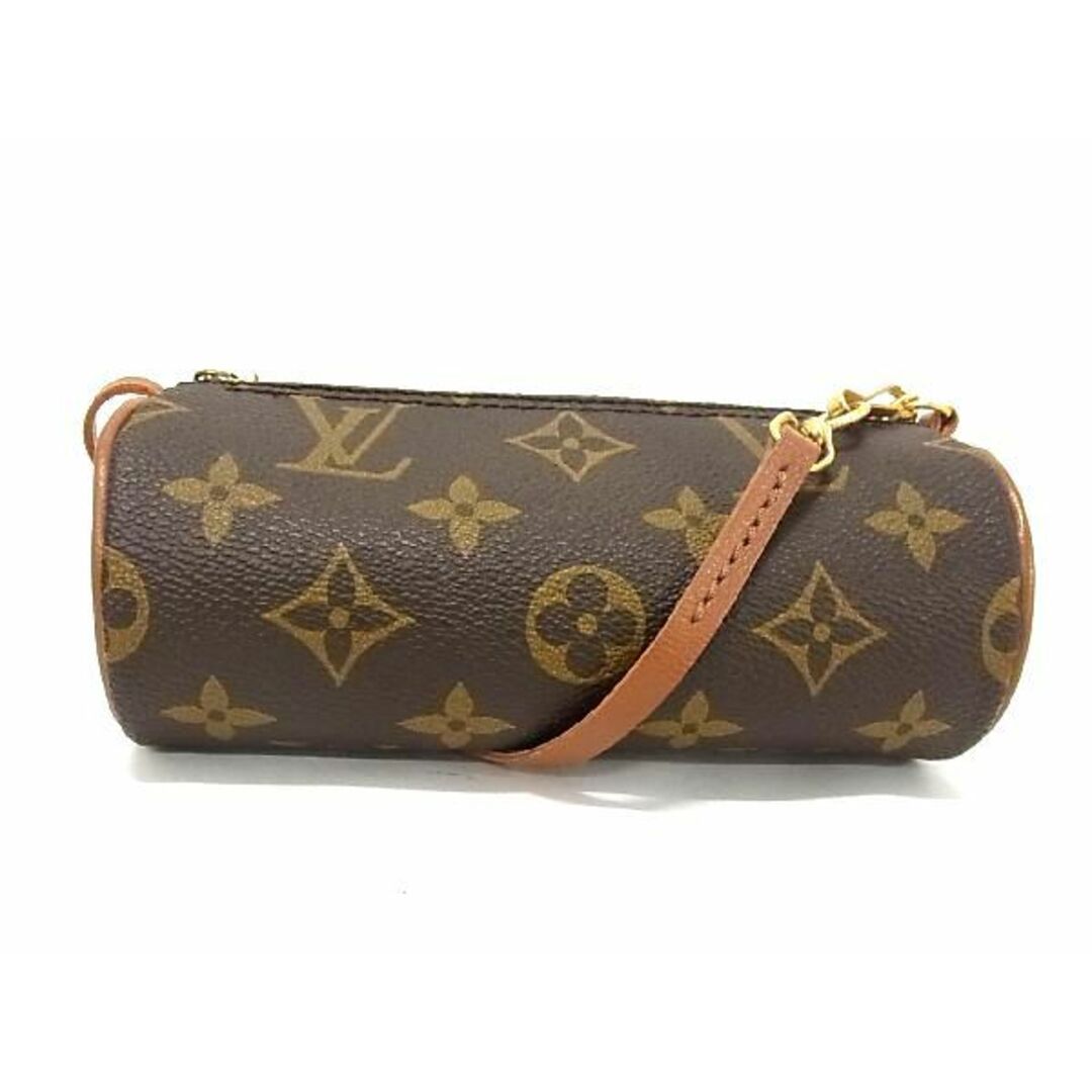 ■極美品■ LOUIS VUITTON ルイヴィトン モノグラム パピヨン用ポーチ 小物入れ マルチケース レディース ブラウン系 AP2290極美品