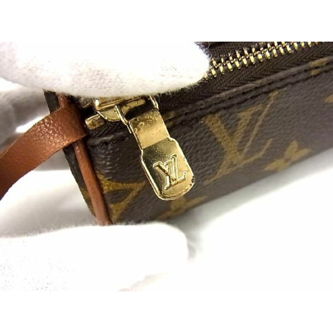 ■極美品■ LOUIS VUITTON ルイヴィトン モノグラム パピヨン用ポーチ 小物入れ マルチケース レディース ブラウン系 AP2290