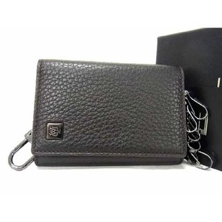 ダンヒル(Dunhill)の■新品同様■ dunhill ダンヒル レザー 6連 キーケース 鍵入れ メンズ ダークブラウン系 BG1637 (その他)