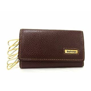 バーバリー(BURBERRY)の■新品■未使用■ Burberrys バーバリーズ レザー 6連 キーケース 鍵入れ メンズ レディース ブラウン系 BF1423 (その他)