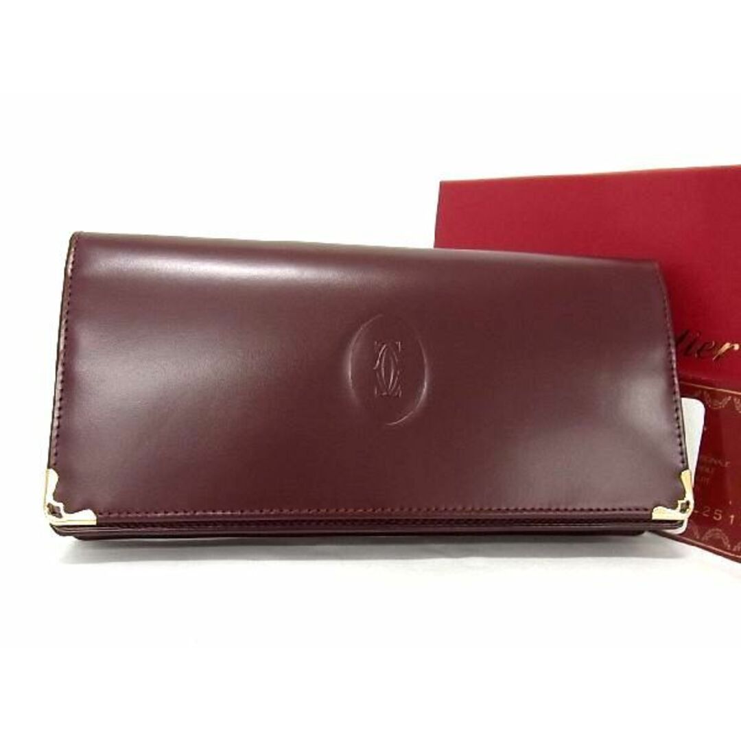 □新品□未使用□ Cartier カルティエ マストライン レザー 二つ折り