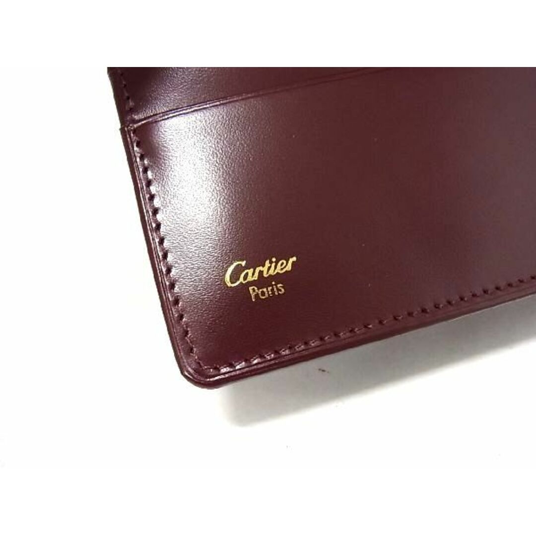 Cartier(カルティエ)の■新品■未使用■ Cartier カルティエ マストライン レザー 二つ折り 長財布 ウォレット 札入れ メンズ レディース ボルドー系 AN9227 レディースのファッション小物(財布)の商品写真