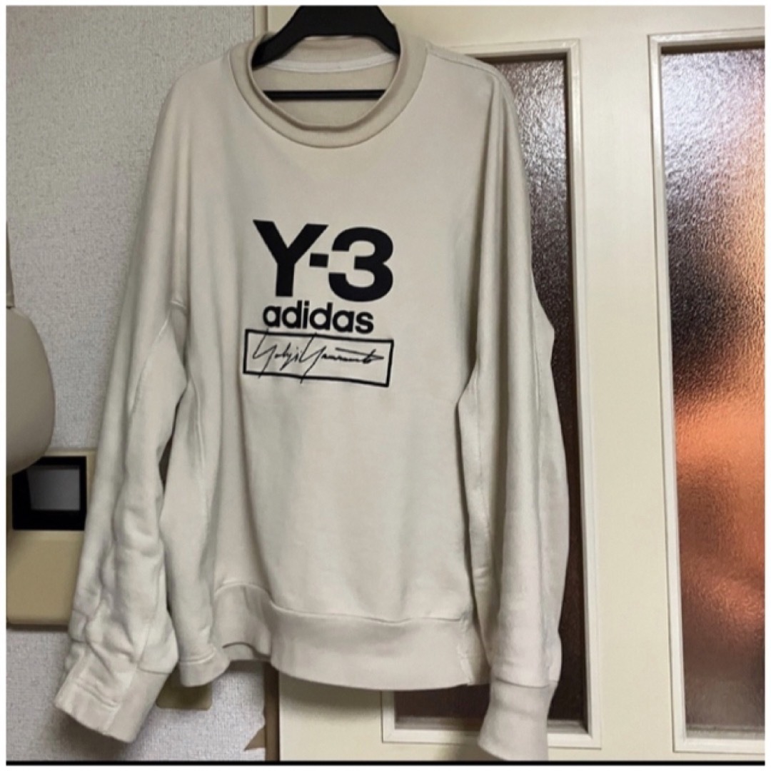 Y3 スウェット Sサイズ クリーム