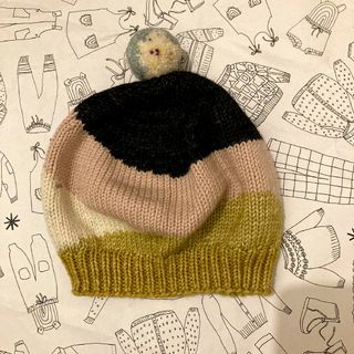 キャラメルベビー&チャイルド(Caramel baby&child )のmisha and puff landscape tam beret 12～24(帽子)