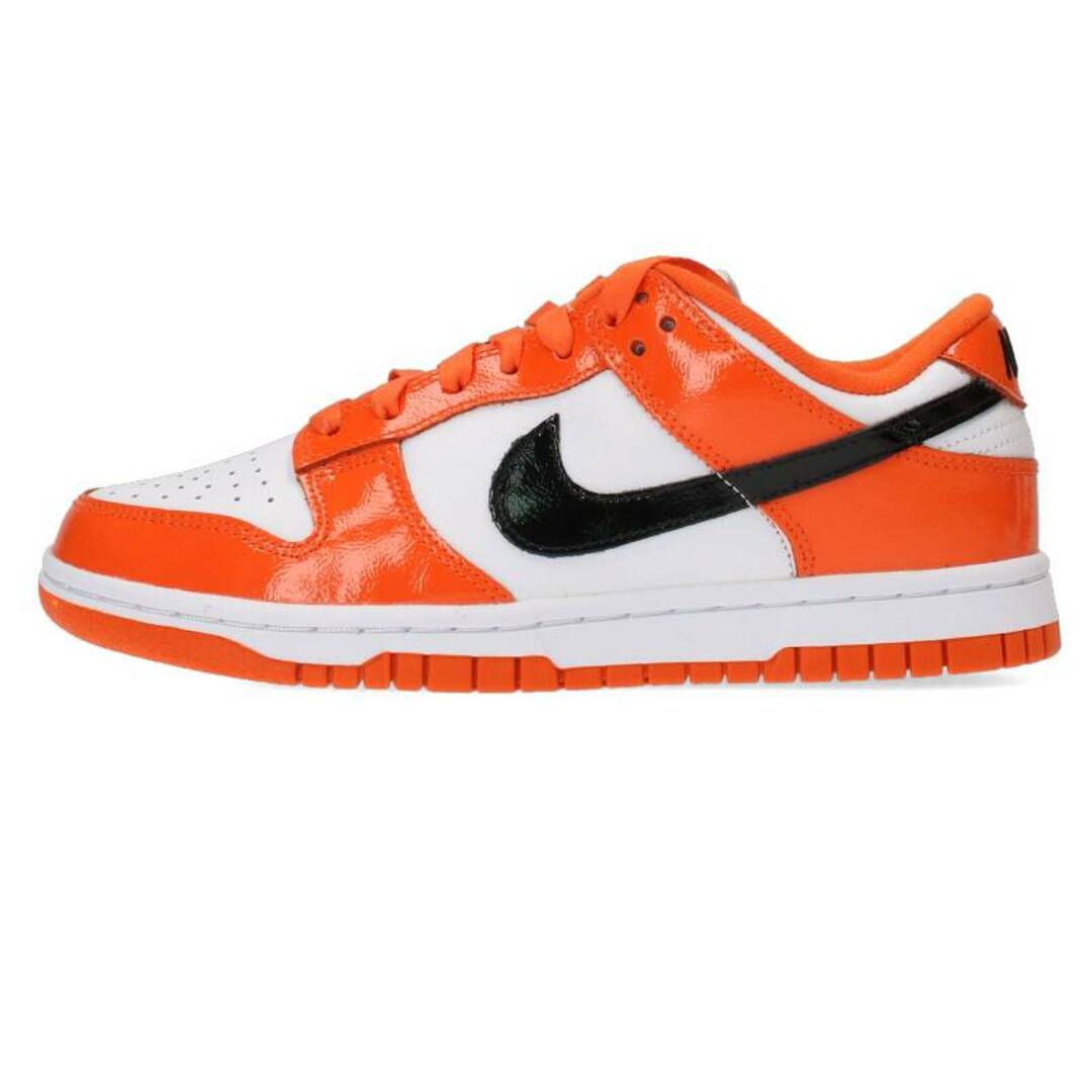 ナイキ  WMNS Dunk Low Patent Orange/DJ9955-800 ダンク ロー パテントオレンジスニーカー メンズ 23cm