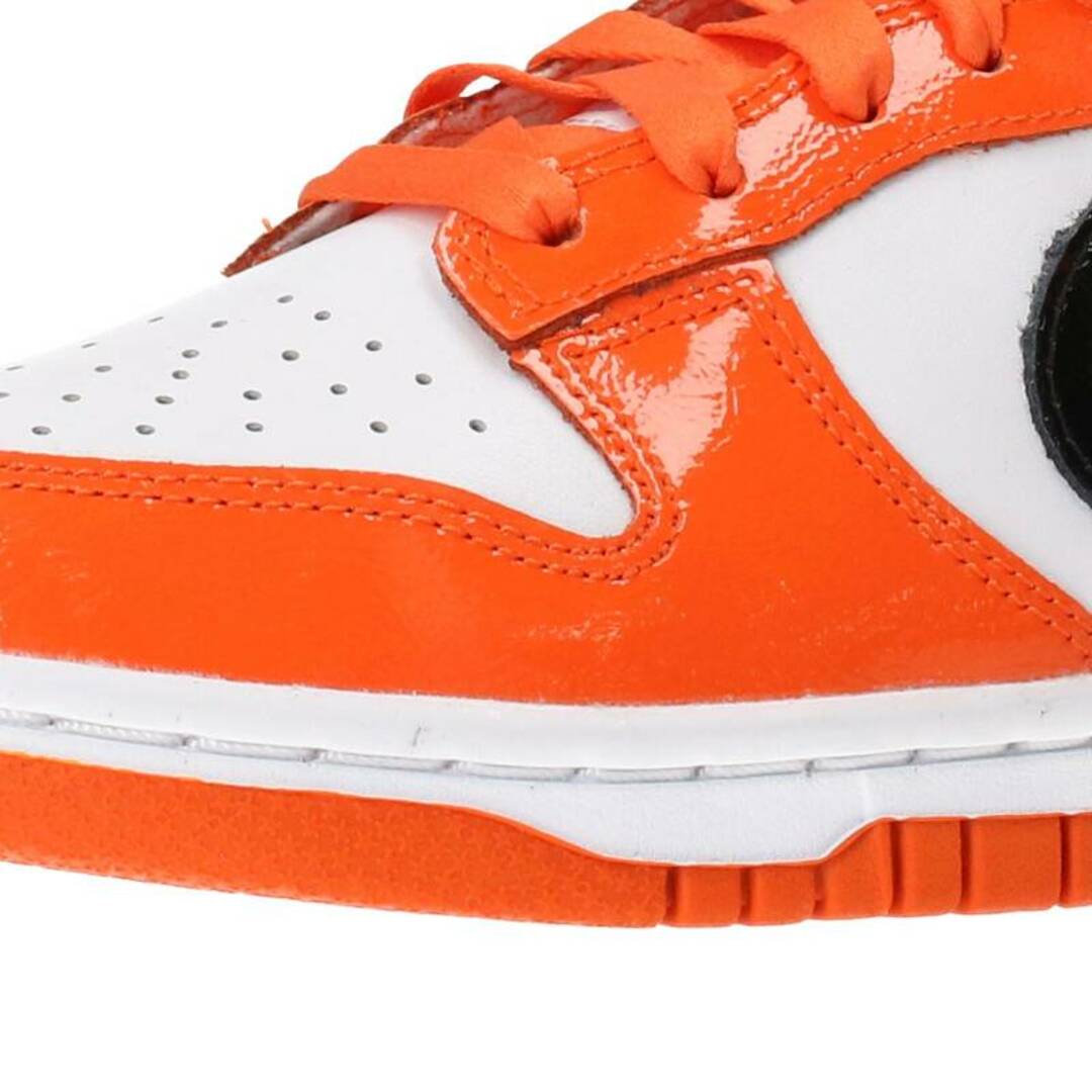 ナイキ  WMNS Dunk Low Patent Orange/DJ9955-800 ダンク ロー パテントオレンジスニーカー メンズ 23cm