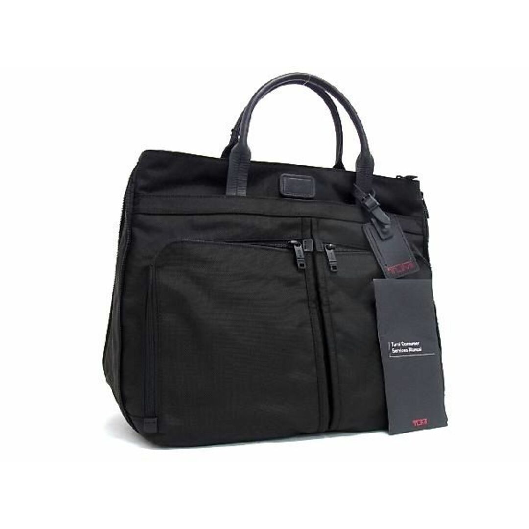 ■新品■未使用■ TUMI トゥミ 22157DH ナイロン ハンドバッグ ビジネスバッグ ブリーフケース メンズ ブラック系 AN9849