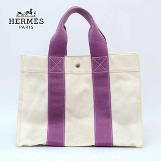 エルメス(Hermes)の【美品】エルメス ボラボラPM キャンバス　トートバッグ　管理31(トートバッグ)