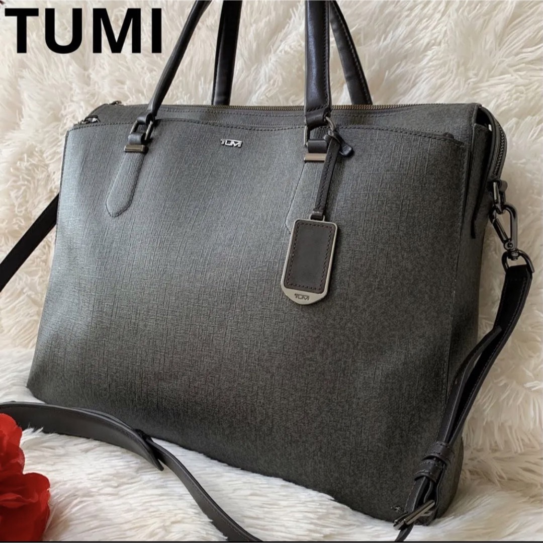 【良品】TUMI 最高級ライン 2WAY ビジネスバッグ シンクレア ニータ