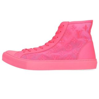 ルイヴィトン(LOUIS VUITTON)のルイヴィトン  Tattoo Line Sneakers タトゥーライン モノグラムメッシュハイカットスニーカー メンズ 8(スニーカー)