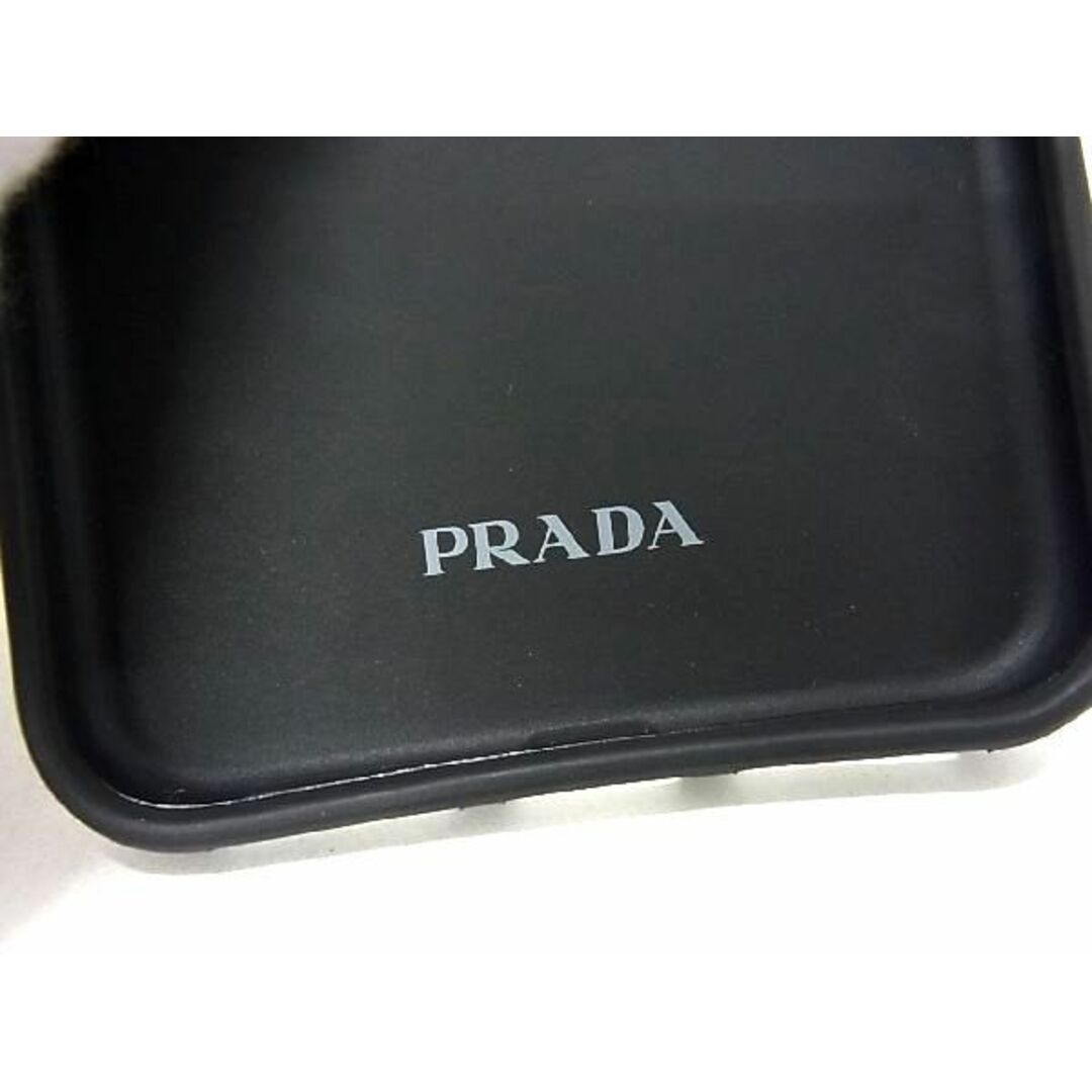 ■新品■未使用■ PRADA プラダ 1ZH083 ラバー リップスティック iPhoneXS Max対応 アイフォンケース スマホケース ブラック系 AS0828 2
