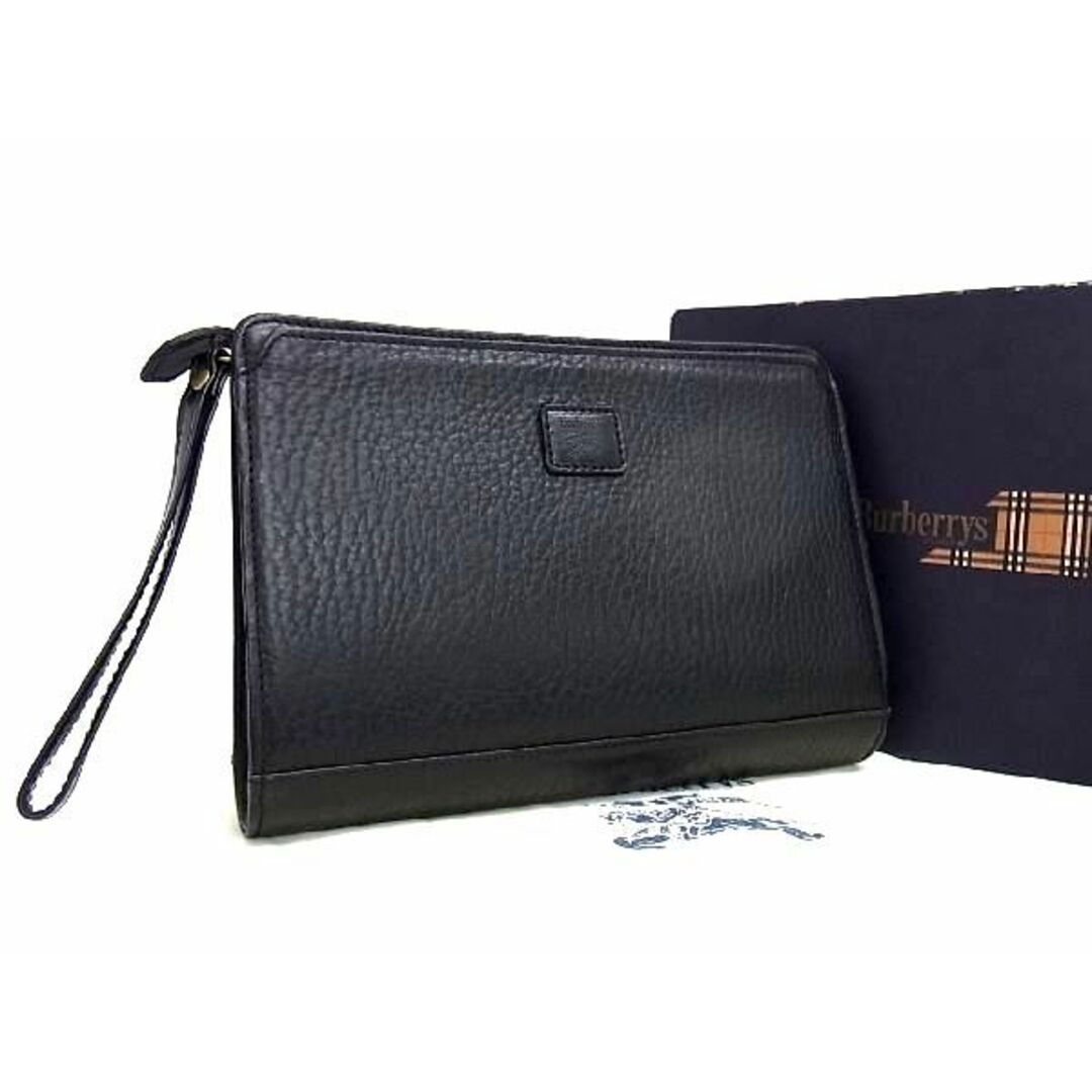 BURBERRY - □新品同様□ Burberrys バーバリーズ レザー クラッチ