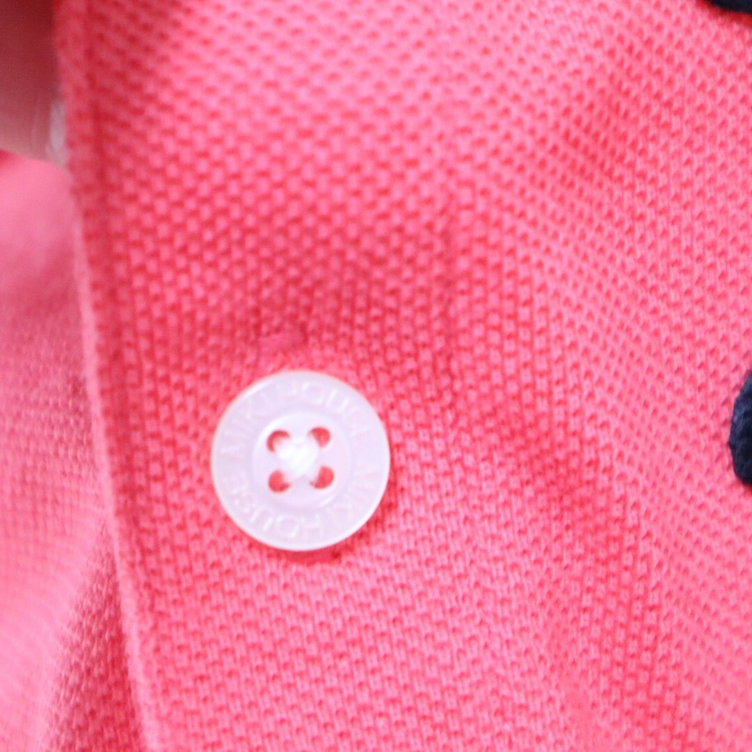 mikihouse(ミキハウス)のミキハウス　ピンク　ポロシャツ【100】 キッズ/ベビー/マタニティのキッズ服女の子用(90cm~)(Tシャツ/カットソー)の商品写真