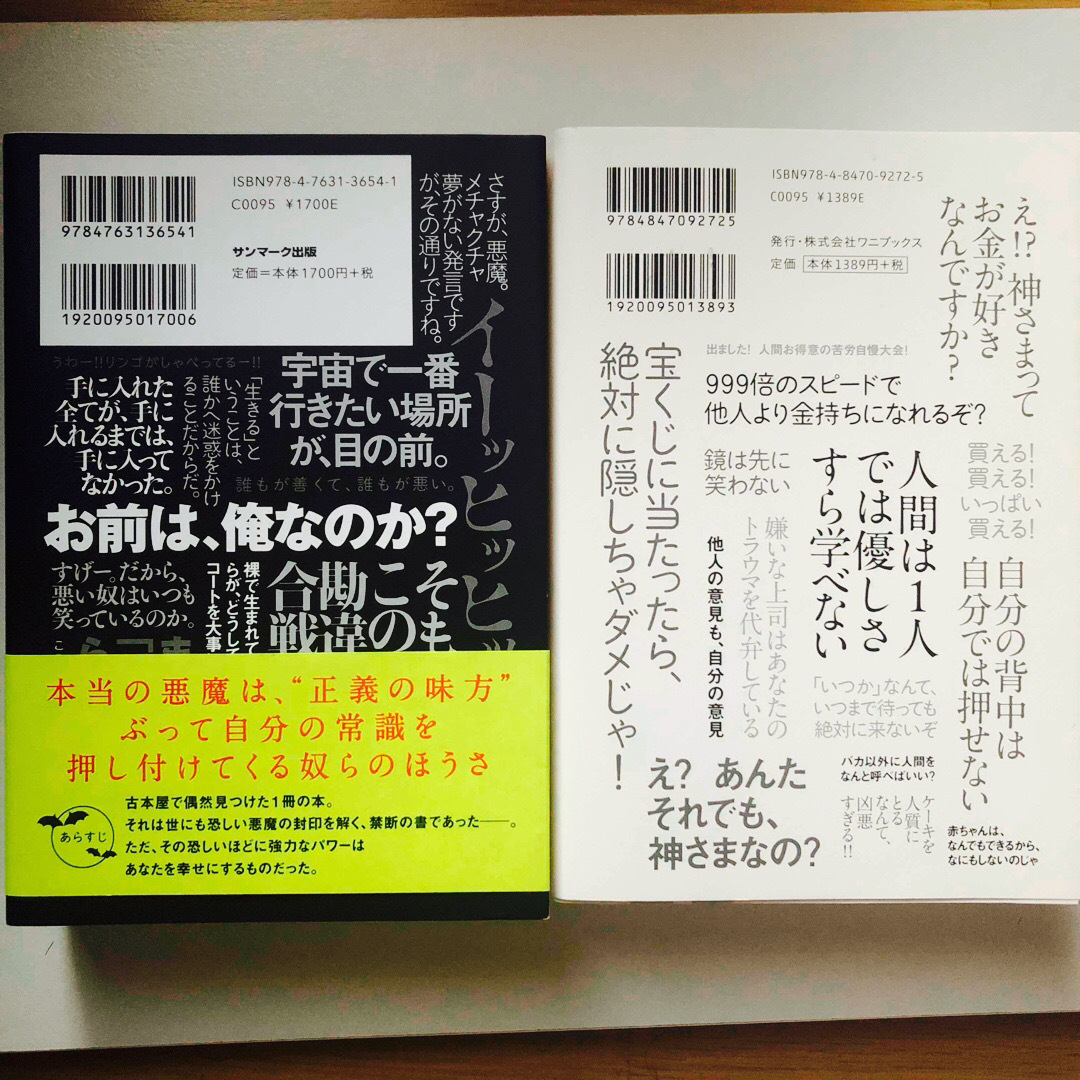 サンマーク出版(サンマークシュッパン)の悪魔とのおしゃべり 正しさなんて、ただの多数決 エンタメ/ホビーの本(その他)の商品写真