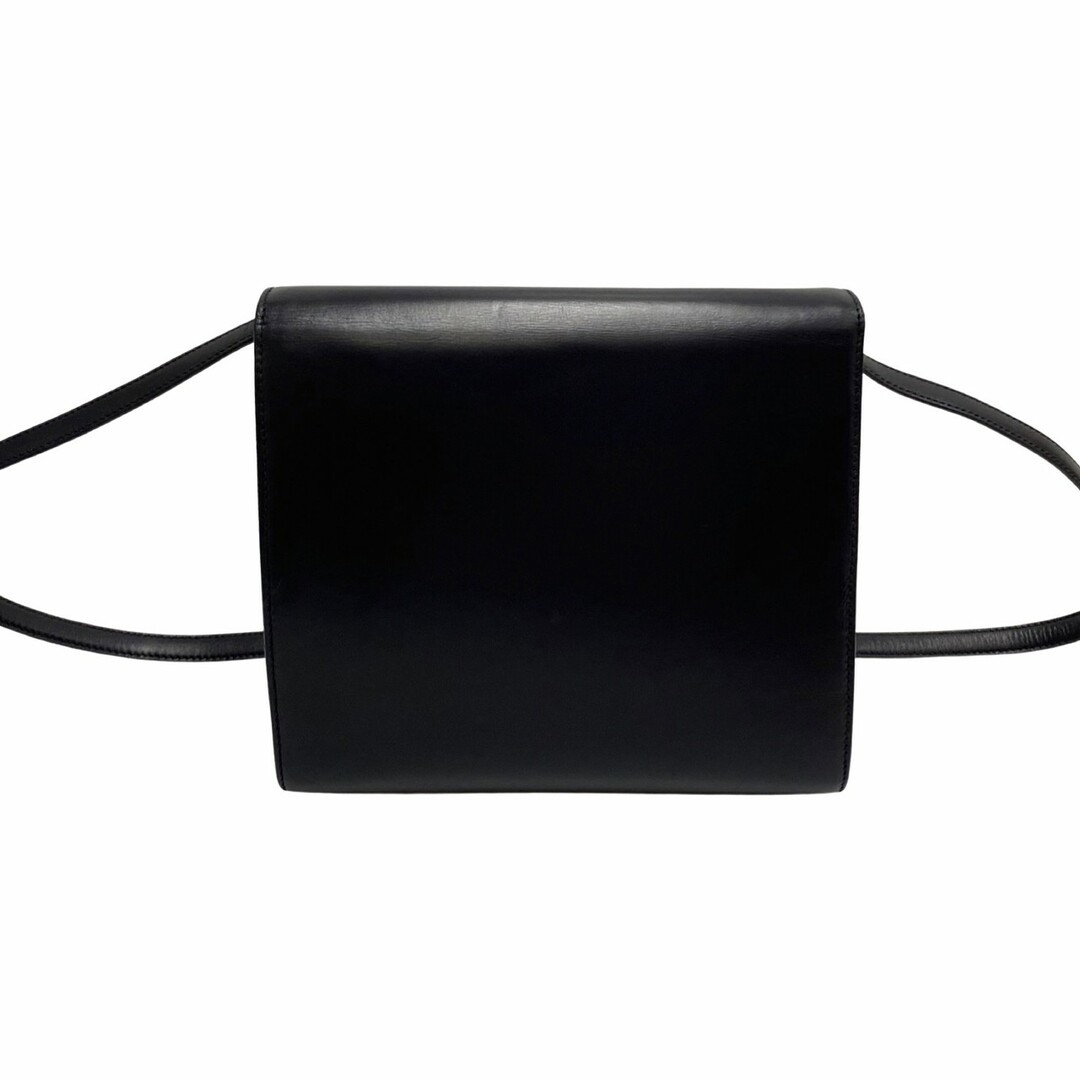 極 美品 プラダ ロゴ カーフレザー 2way ショルダバッグ クラッチバッグ-