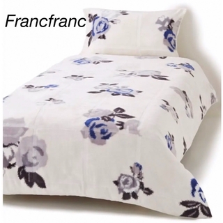 フランフラン(Francfranc)のFrancfranc マイクロファイバー掛け布団カバー ダブル(シーツ/カバー)
