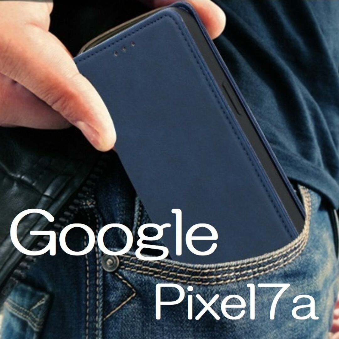 Google Pixel7a マグネット 丈夫 耐水 ネイビー ケース グーグルの通販 by ときめき⤴ケースカタログ｜ラクマ