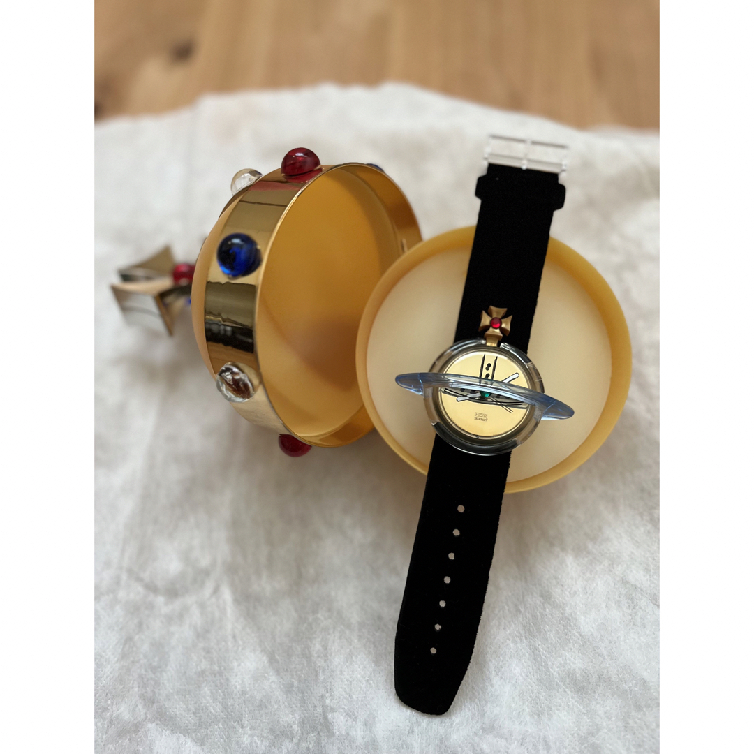 Vivienne Westwood x swatch 時計　オーブスウォッチ