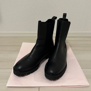 【お買い得】23区レザーショートブーツ