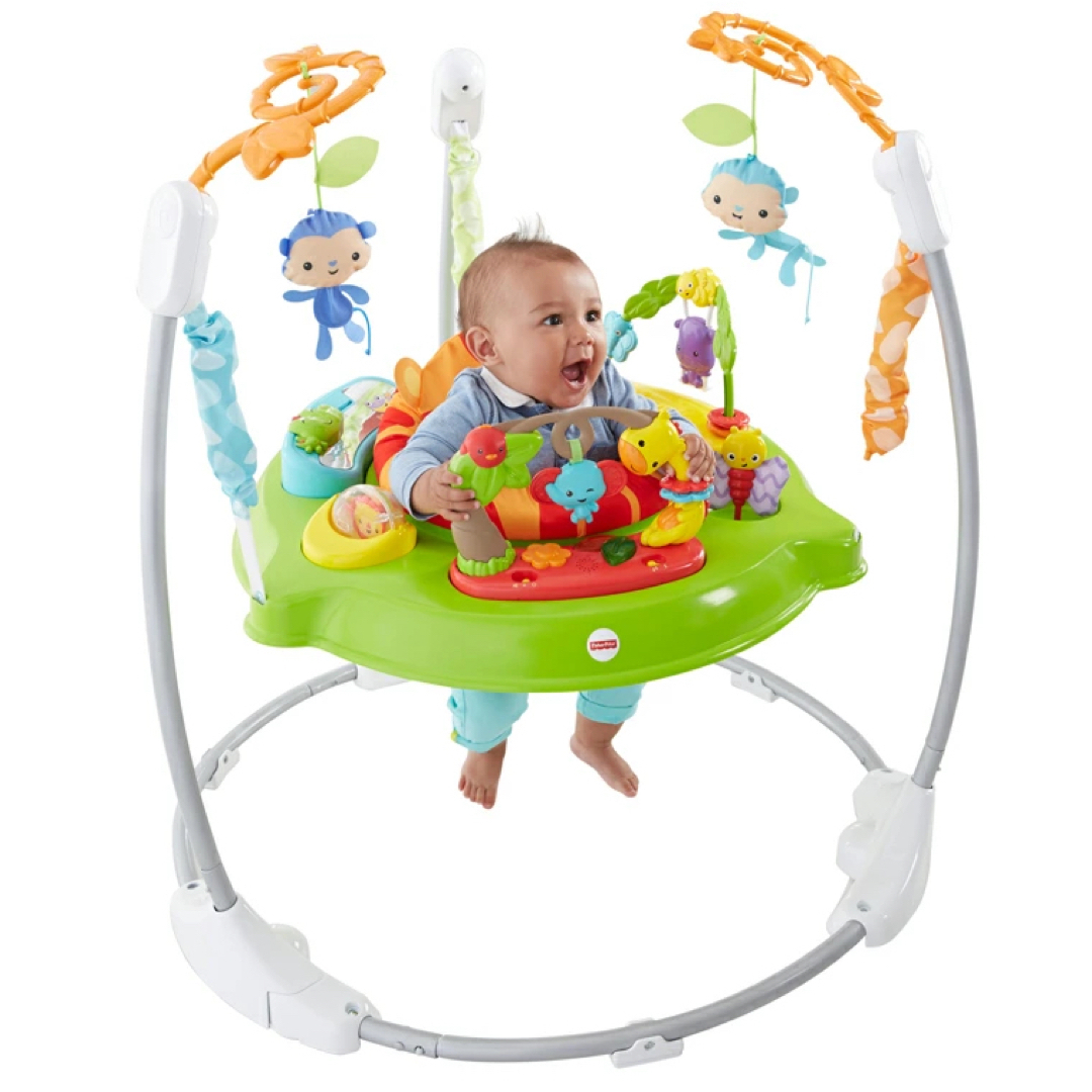 Fisher-Price(フィッシャープライス)の【未使用】レインフォレスト・ジャンパルーⅡ キッズ/ベビー/マタニティのおもちゃ(ベビージム)の商品写真