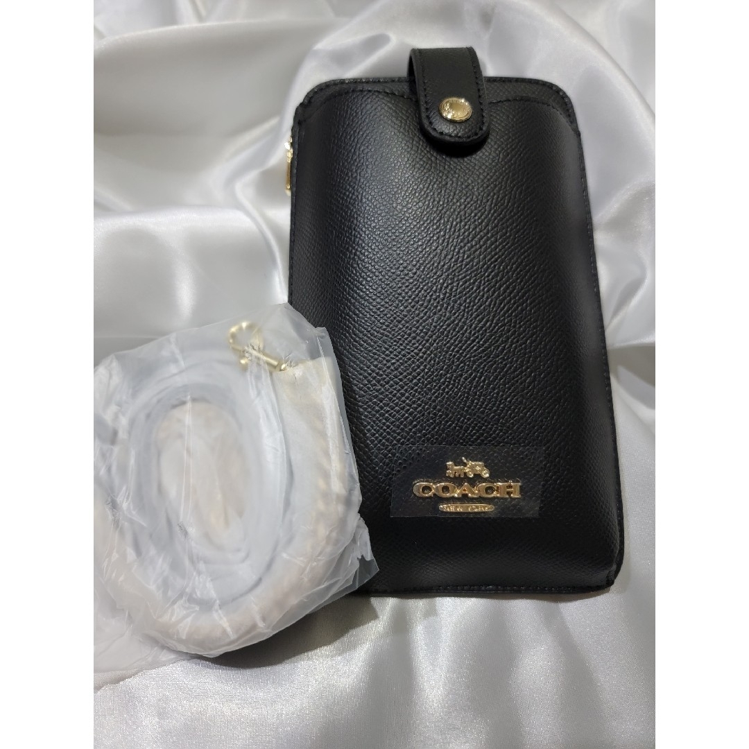 新品未使用 COACH  ノース サウス フォン クロスボディ スマホショルダー